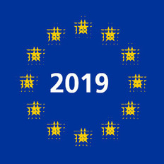 Europa Flagge 2019
