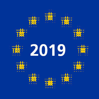 Europa Flagge 2019